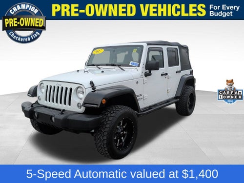 2017 Jeep Wrangler Unlimited Sport 4x4