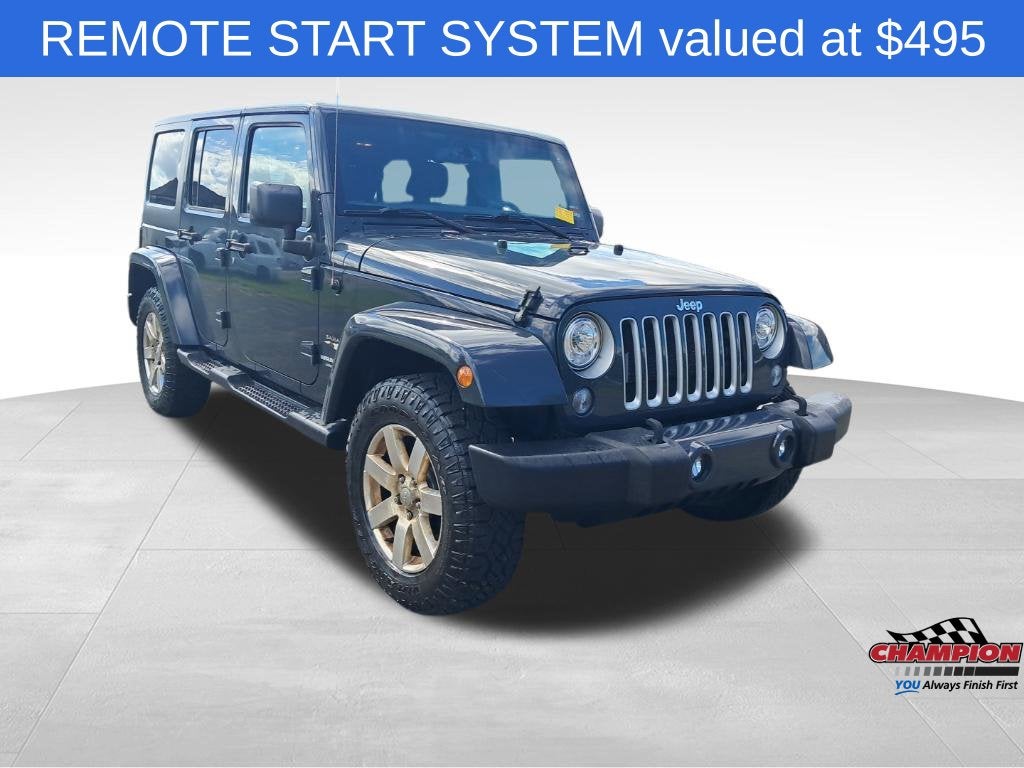 2017 Jeep Wrangler Unlimited Sahara 4x4