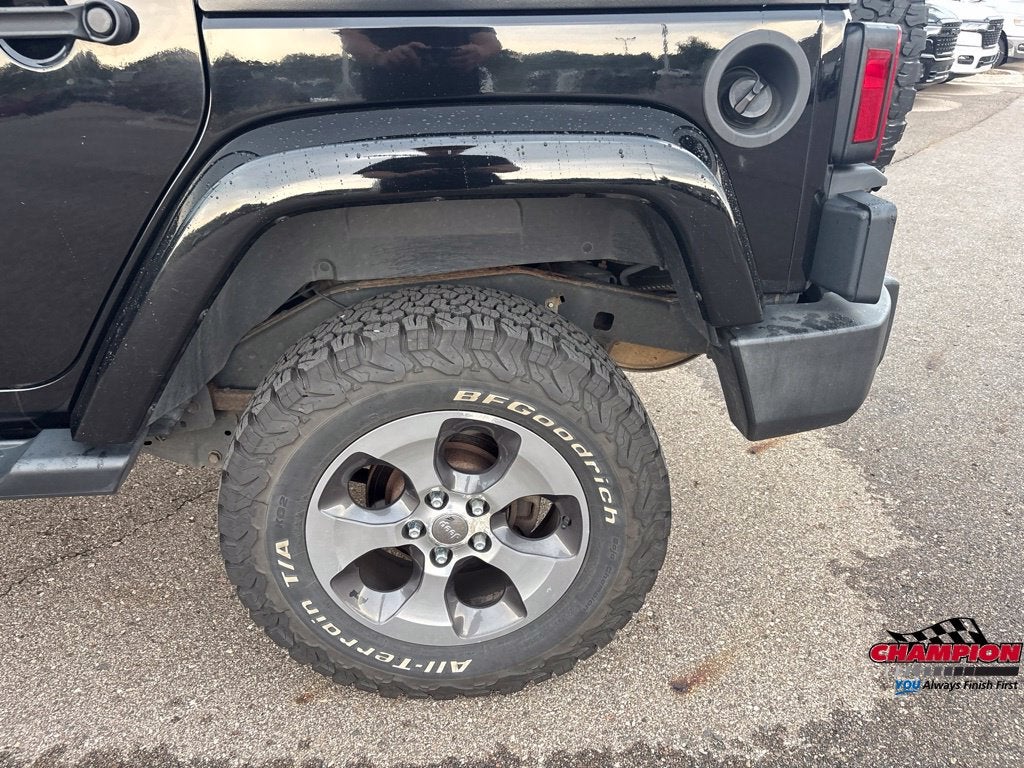2016 Jeep Wrangler Unlimited Sahara