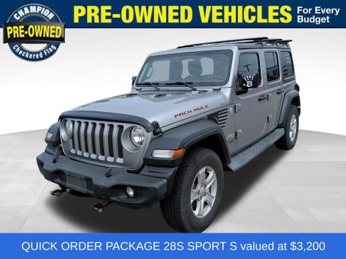 2018 Jeep Wrangler Unlimited Sport S 4x4