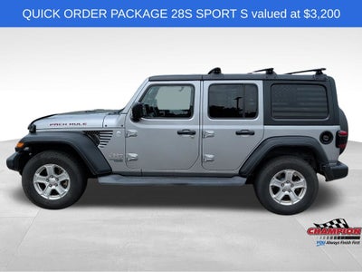 2018 Jeep Wrangler Unlimited Sport S 4x4