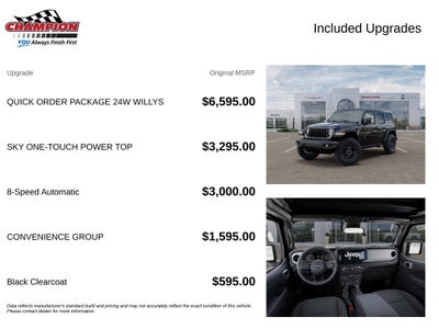 2027 Jeep Wrangler WRANGLER 4-DOOR WILLYS