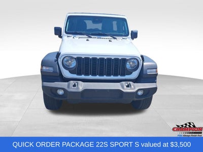 2024 Jeep Wrangler 4-Door Sport S 4x4