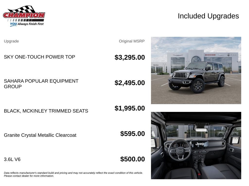 2026 Jeep Wrangler WRANGLER 4-DOOR SAHARA