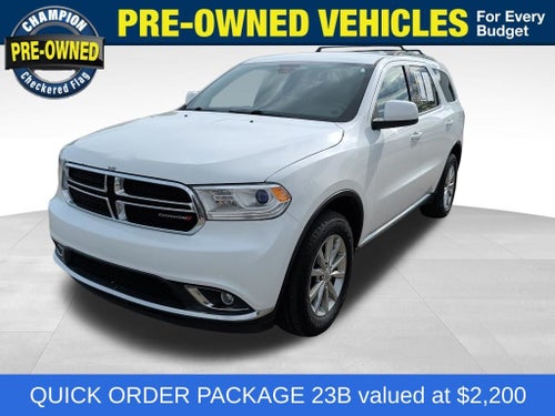 2017 Dodge Durango SXT AWD