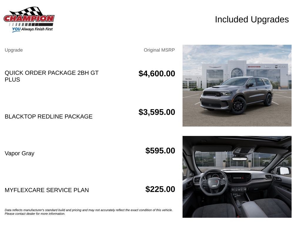 2026 Dodge Durango GT Plus AWD
