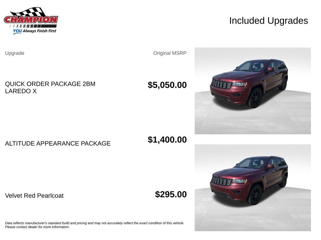 2021 Jeep Grand Cherokee Laredo X 4x4