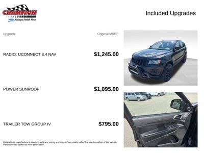 2015 Jeep Grand Cherokee Limited