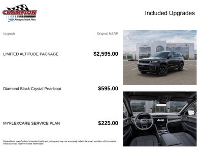 2026 Jeep Grand Cherokee GRAND CHEROKEE LIMITED 4X4
