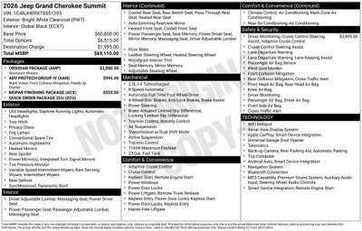 2026 Jeep Grand Cherokee Summit