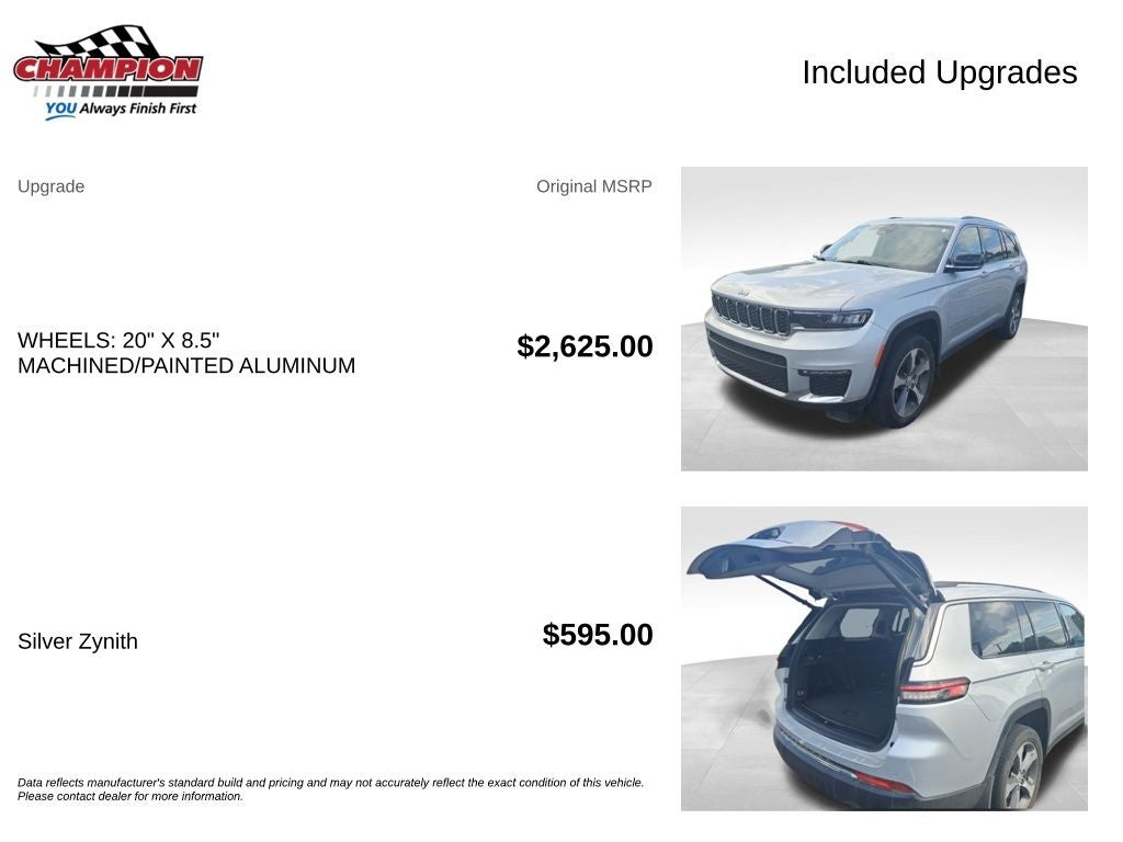 2023 Jeep Grand Cherokee L Limited 4x4