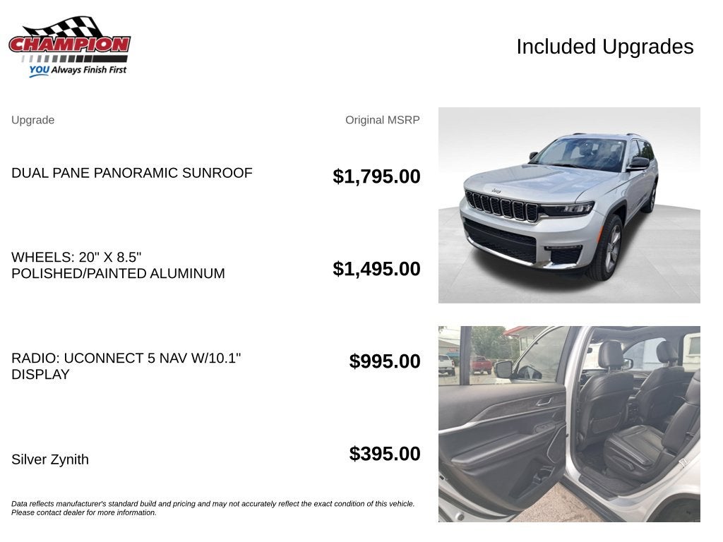 2021 Jeep Grand Cherokee L Limited 4x4
