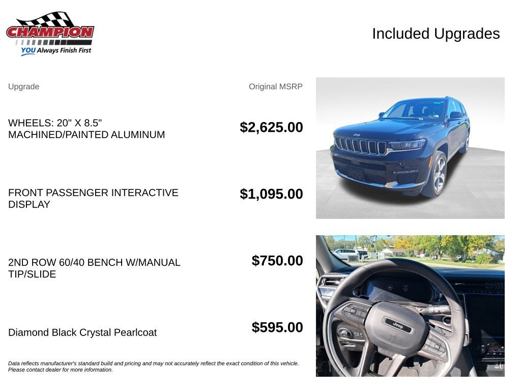 2023 Jeep Grand Cherokee L Limited 4x4