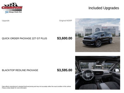 2026 Dodge Durango GT Plus AWD HEMI V8