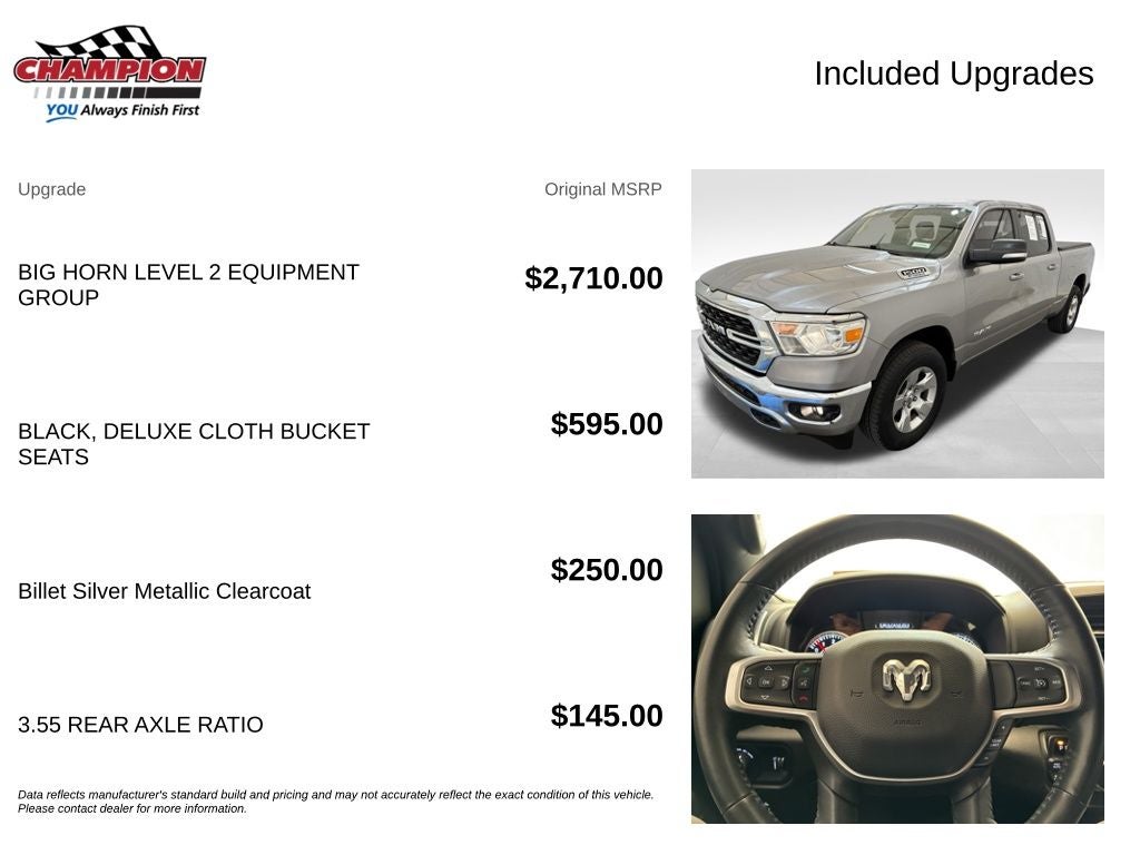 2022 RAM 1500 Big Horn