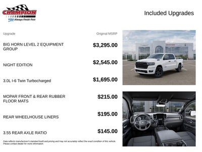 2027 RAM Ram 1500 RAM 1500 BIG HORN CREW CAB 4X4 5'7' BOX