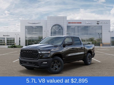 2027 RAM Ram 1500 RAM 1500 WARLOCK CREW CAB 4X4 5'7' BOX