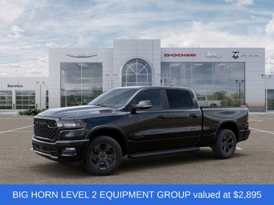 2026 RAM Ram 1500 RAM 1500 BIG HORN CREW CAB 4X4 6'4' BOX