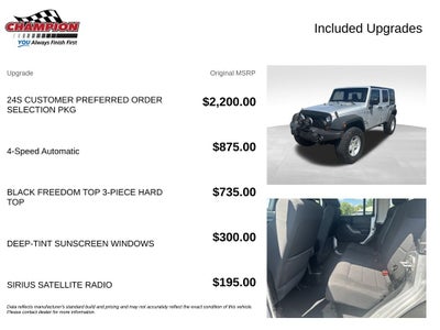 2011 Jeep Wrangler Unlimited Sport