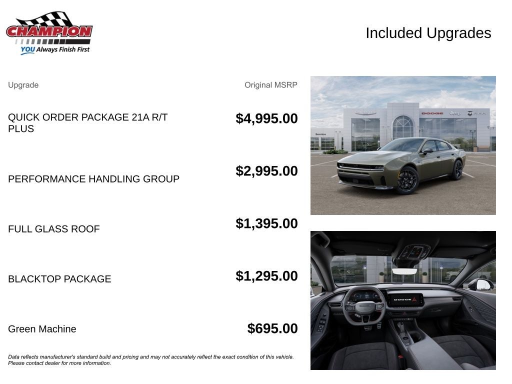 2026 Dodge Charger CHARGER R/T PLUS 4-DOOR AWD