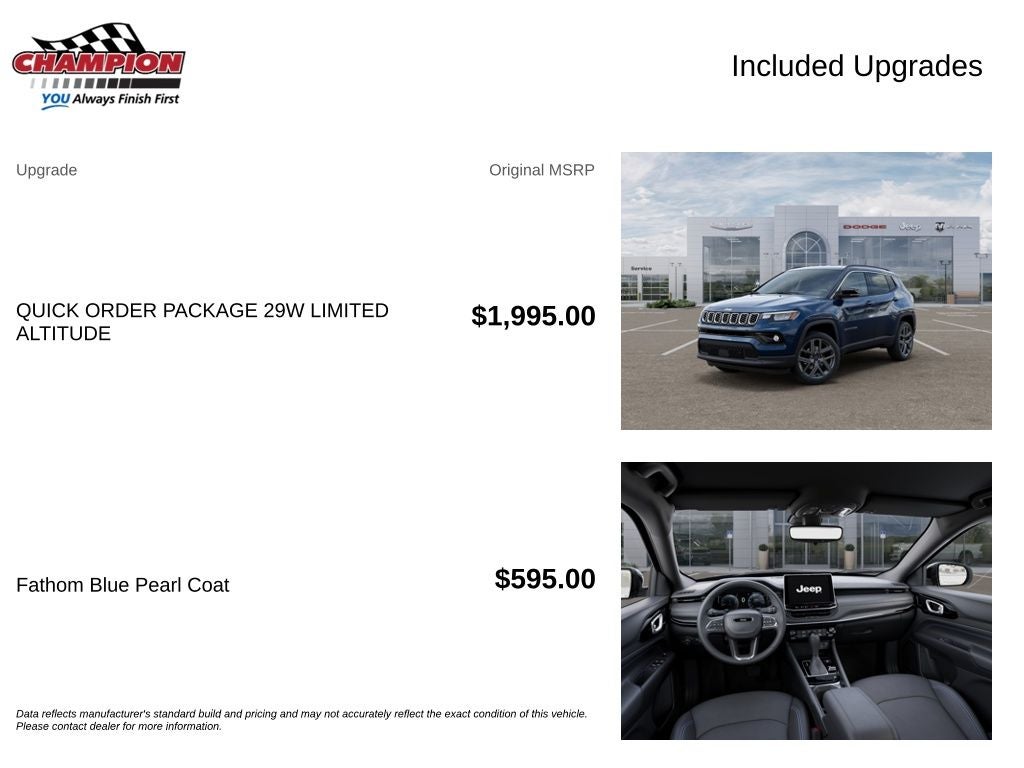2026 Jeep Compass COMPASS LIMITED ALTITUDE 4X4