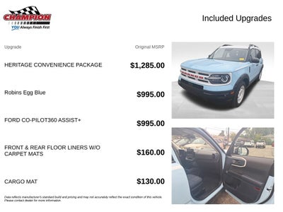 2024 Ford Bronco Sport Heritage