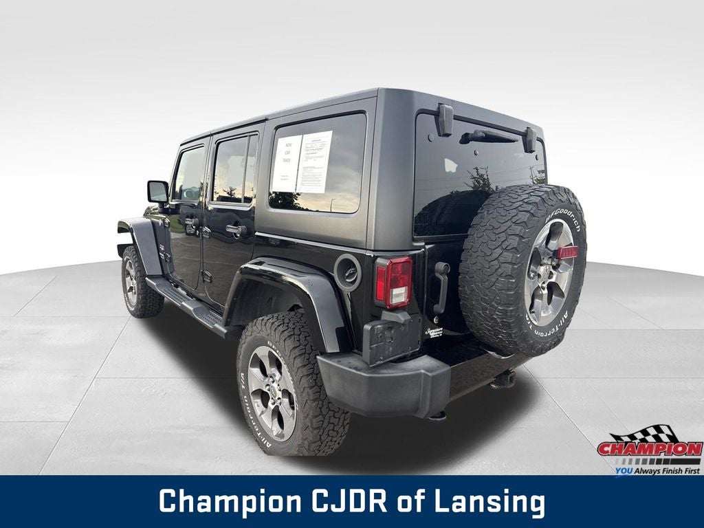 2016 Jeep Wrangler Unlimited Sahara