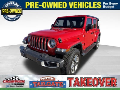 2018 Jeep Wrangler Unlimited Sahara 4x4