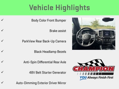 2021 RAM 1500 Big Horn Quad Cab 4x4 6'4' Box