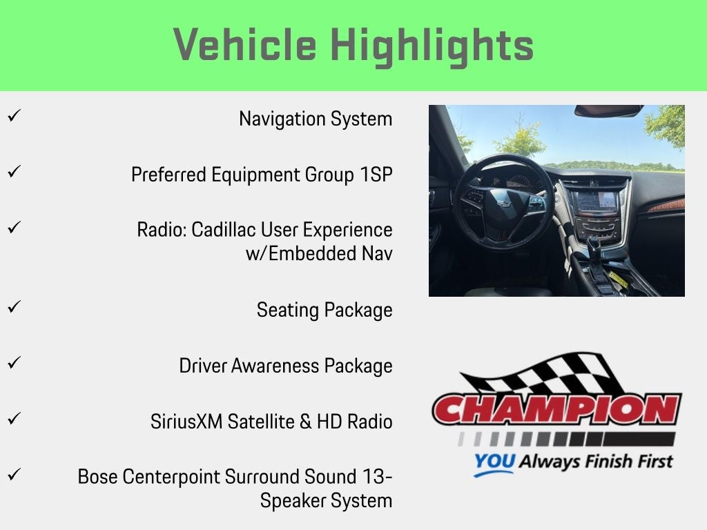 2018 Cadillac CTS Luxury