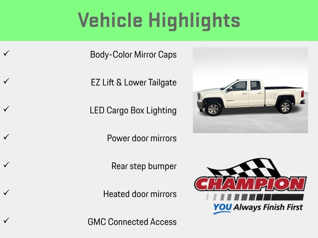 2018 GMC Sierra 1500 SLE