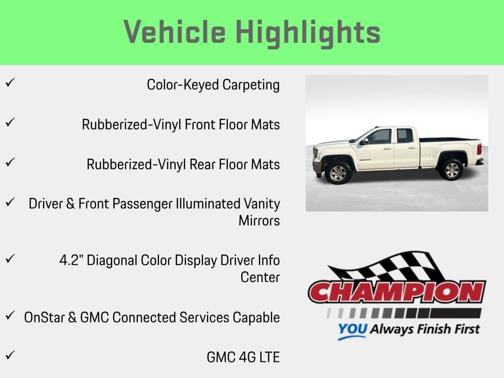2018 GMC Sierra 1500 SLE