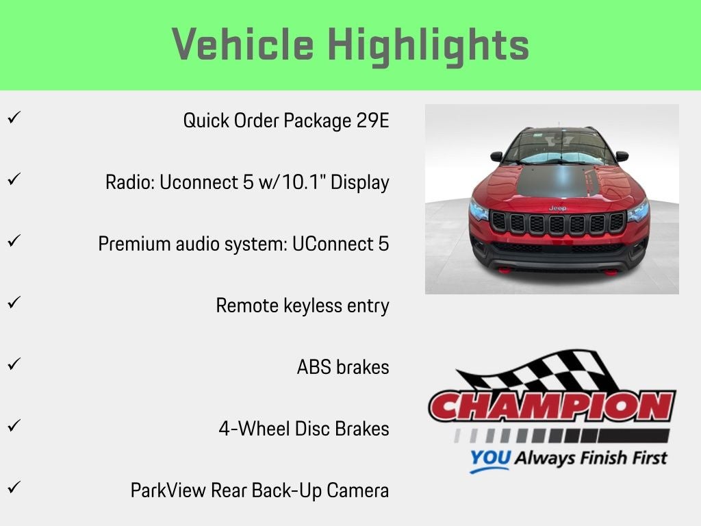 2025 Jeep Compass Trailhawk 4x4