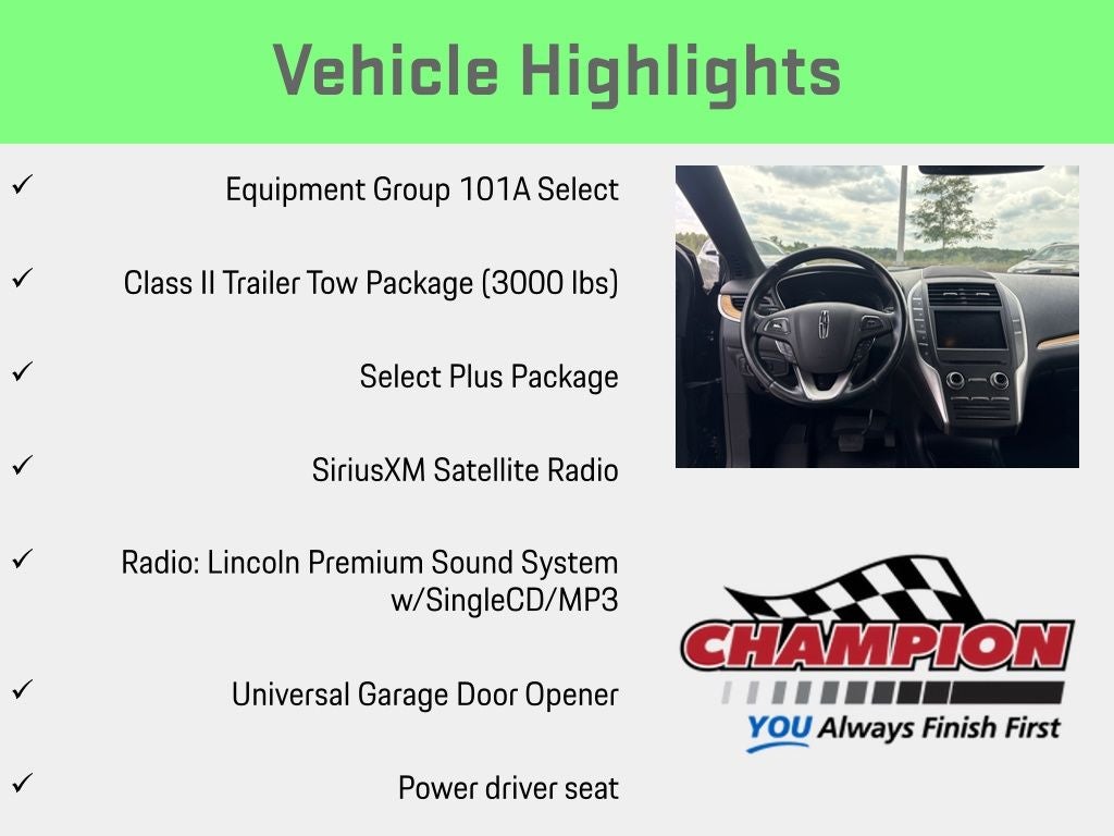 2015 Lincoln MKC Base