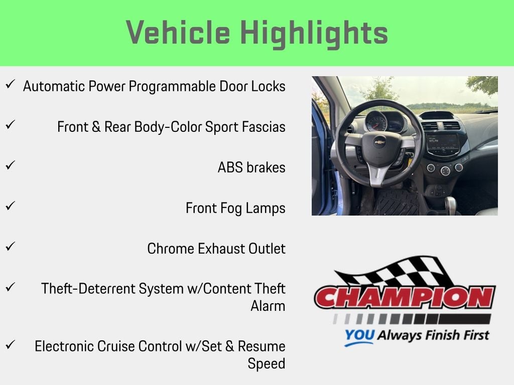 2014 Chevrolet Spark 2LT Auto