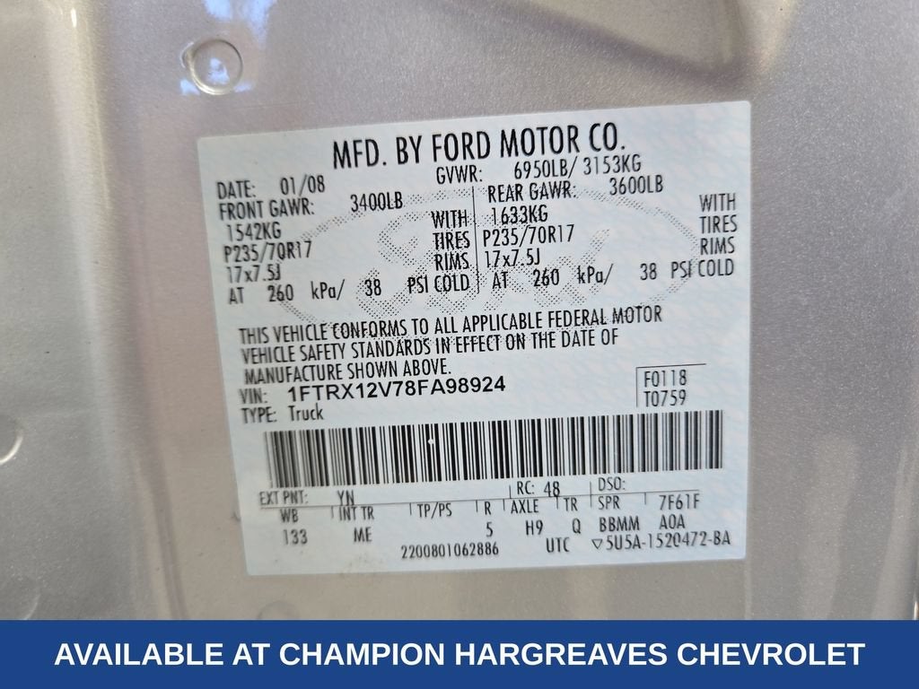 2008 Ford F-150 XLT