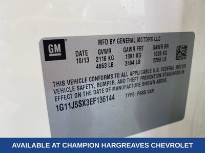 2014 Chevrolet Malibu LTZ