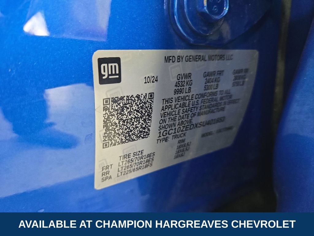 2025 Chevrolet Silverado EV LT - Extended Range