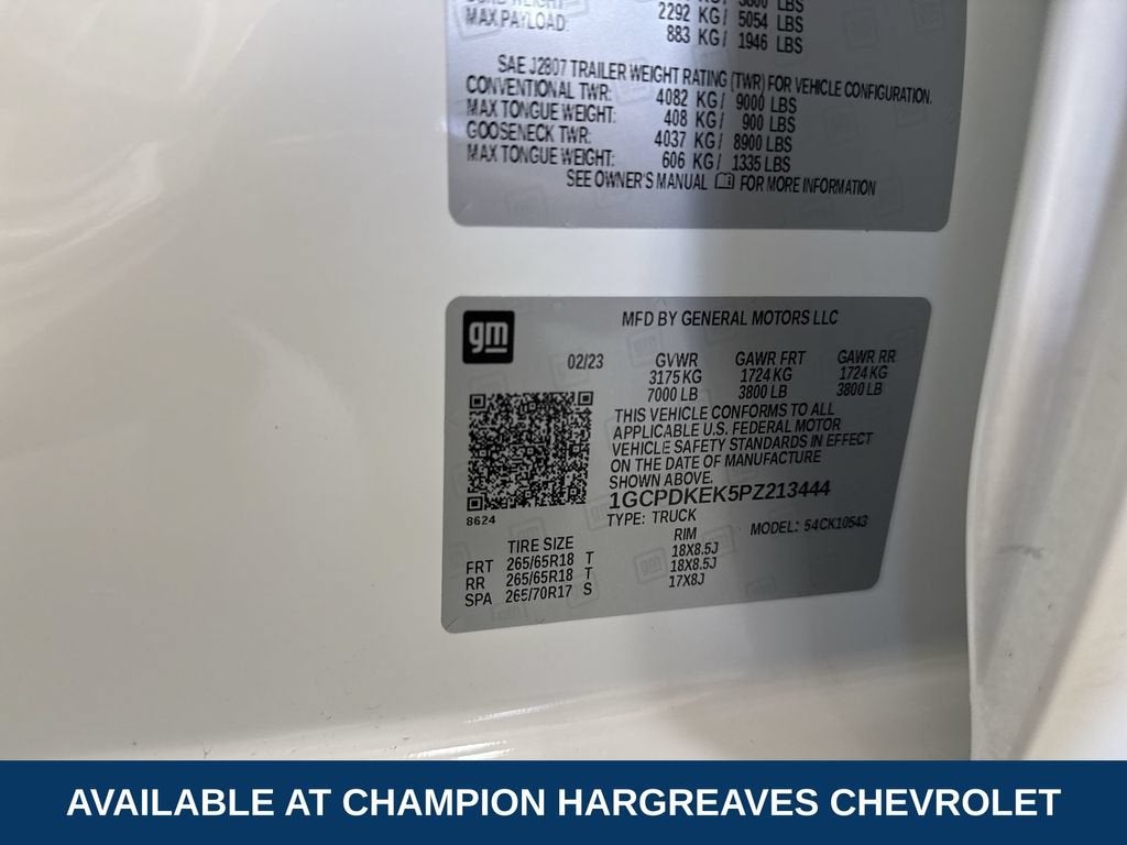 2023 Chevrolet Silverado 1500 LT