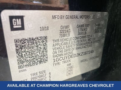 2019 Chevrolet Silverado 1500 LT