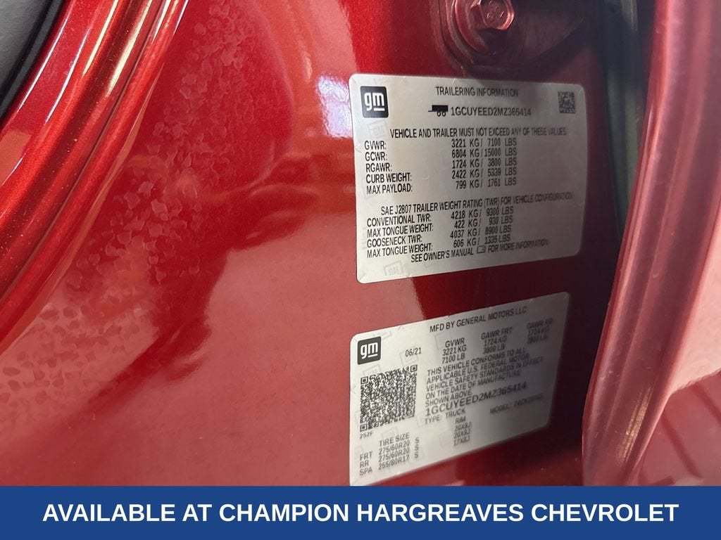 2021 Chevrolet Silverado 1500 RST