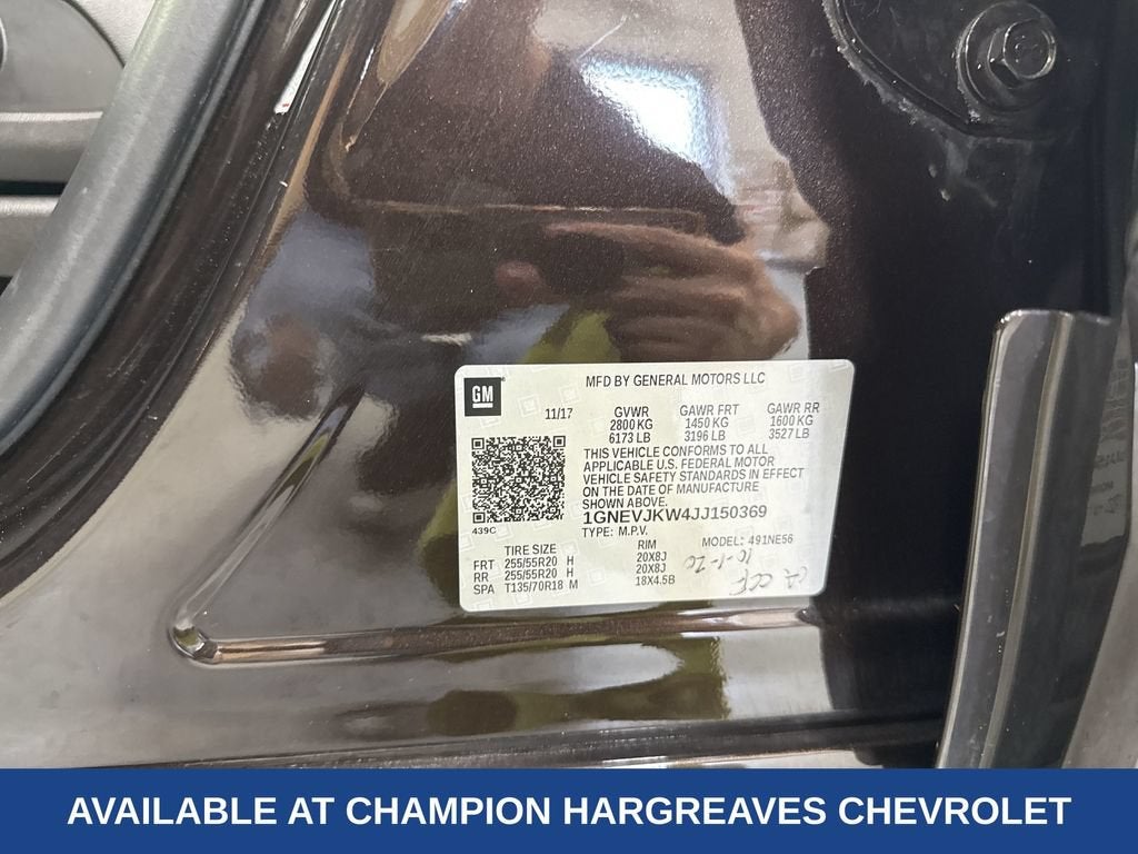 2018 Chevrolet Traverse Premier