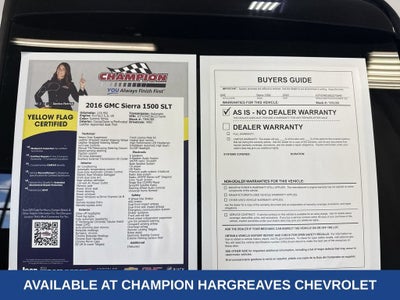 2016 GMC Sierra 1500 SLT