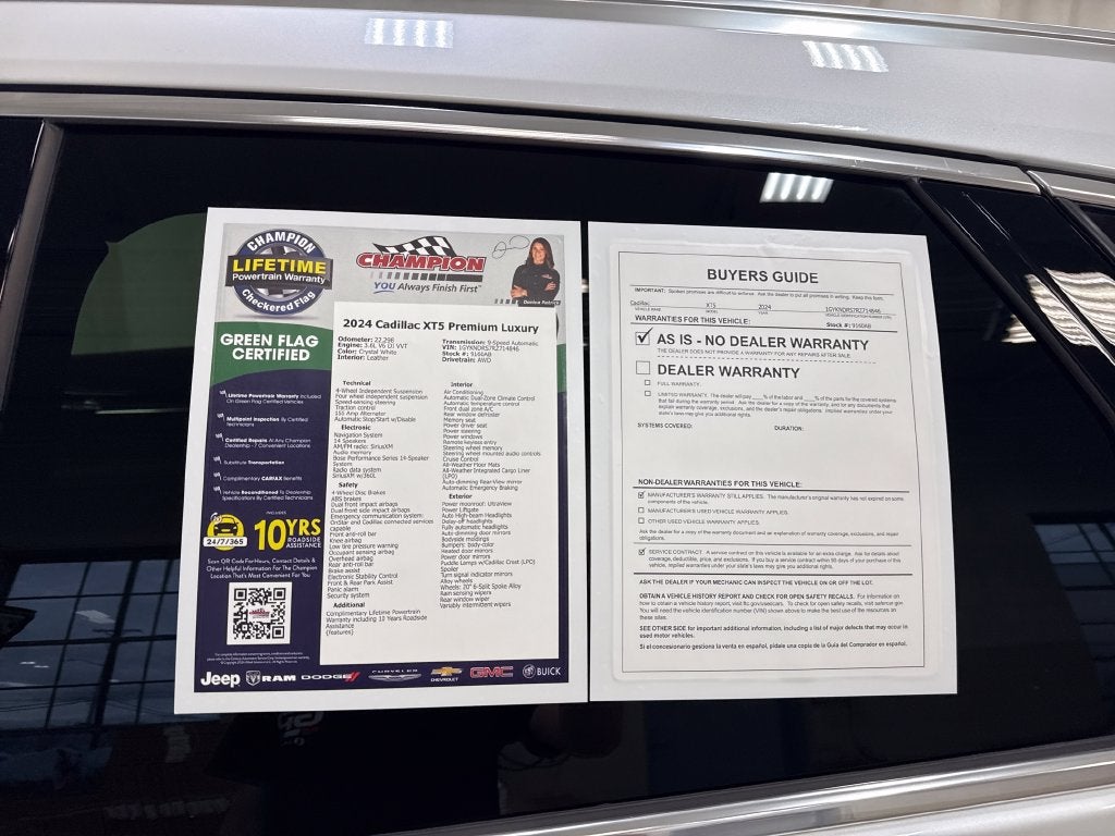 2024 Cadillac XT5 Premium Luxury