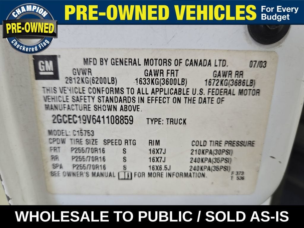 2004 Chevrolet Silverado 1500 LS