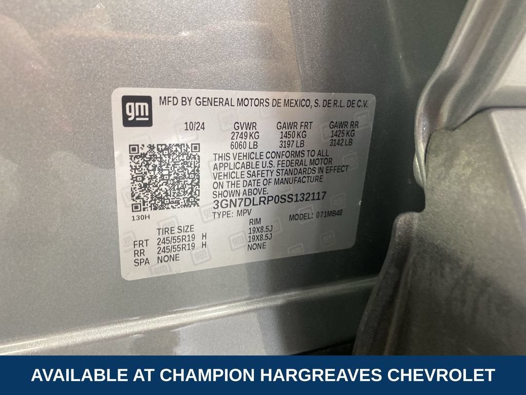 2025 Chevrolet Equinox EV LT