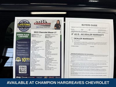2022 Chevrolet Blazer LT