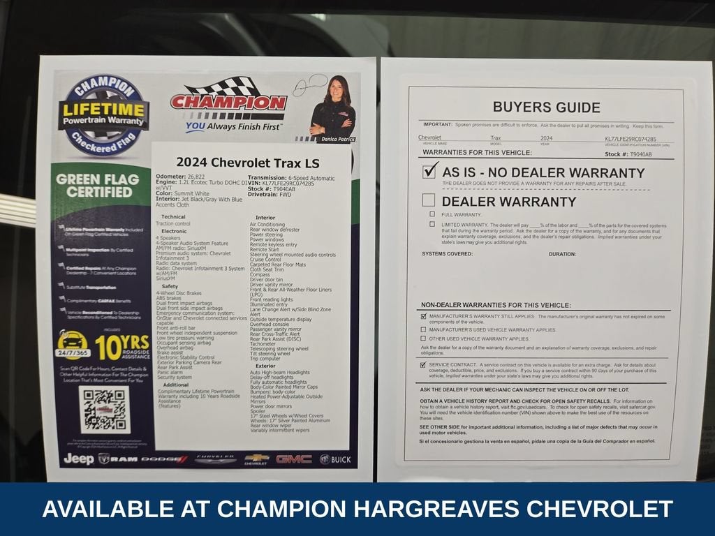2024 Chevrolet Trax LS