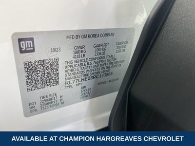 2024 Chevrolet Trax LT