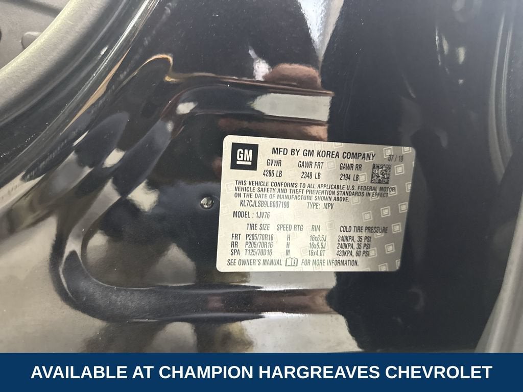2020 Chevrolet Trax LT